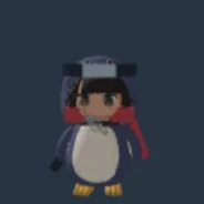 忍者の実際のキャラクターモデルの顔