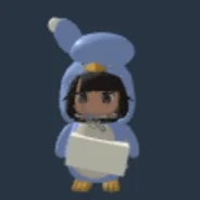ねぼすけの実際のキャラクターモデルの顔